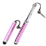 Universal Crystal Stylus Touch Pen (Pink)